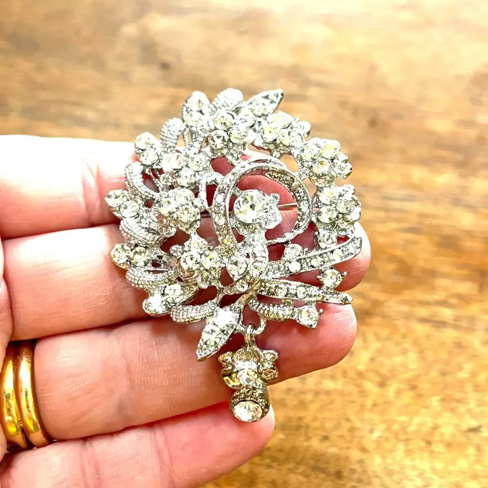 Fashion silvertone statement